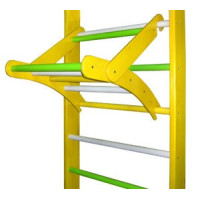 Дитячий навісний турнік-рукоход кольоровий